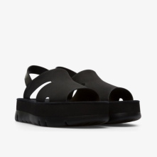 Camper Black Sandals Womens - Oruga Online Ireland | YSAJV4396